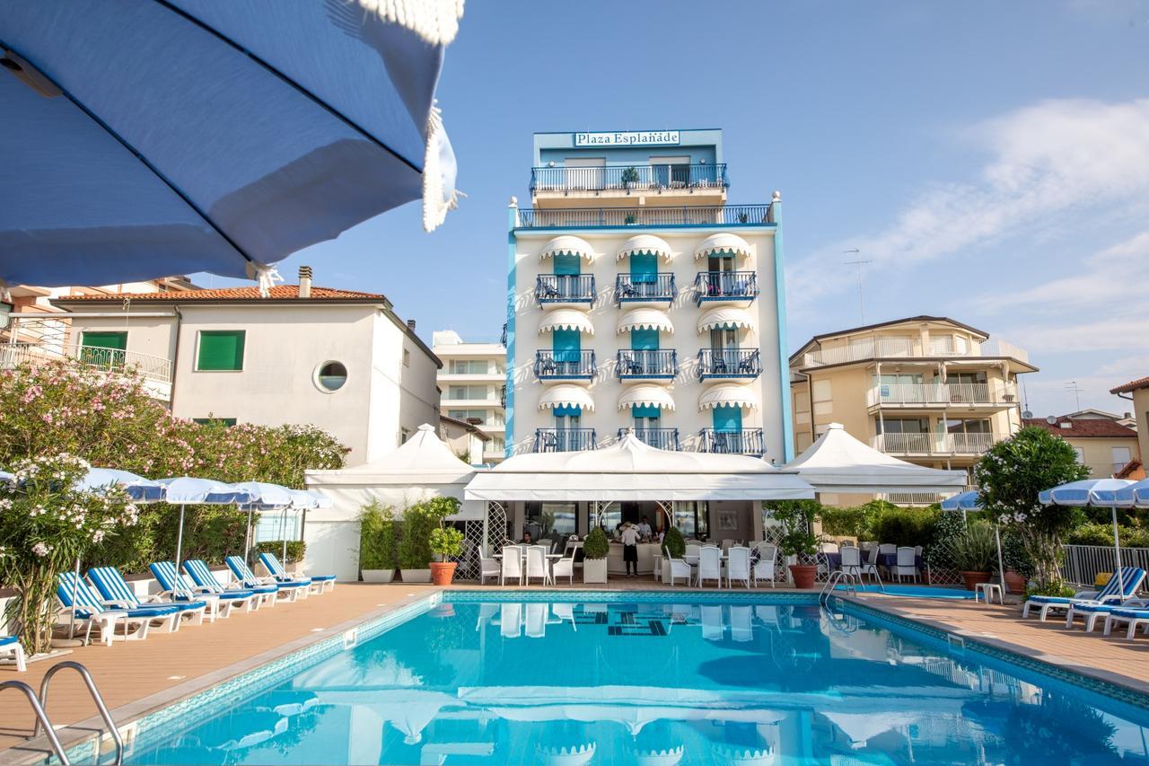 Hotel Plaza Esplanade Lido di Jesolo Bagian luar foto